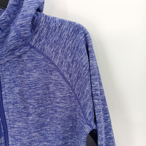 REEBOK PURPLE  MEDIUM ZIP UP JACKET WITH THUMB HOLES - Picture 10 of 15